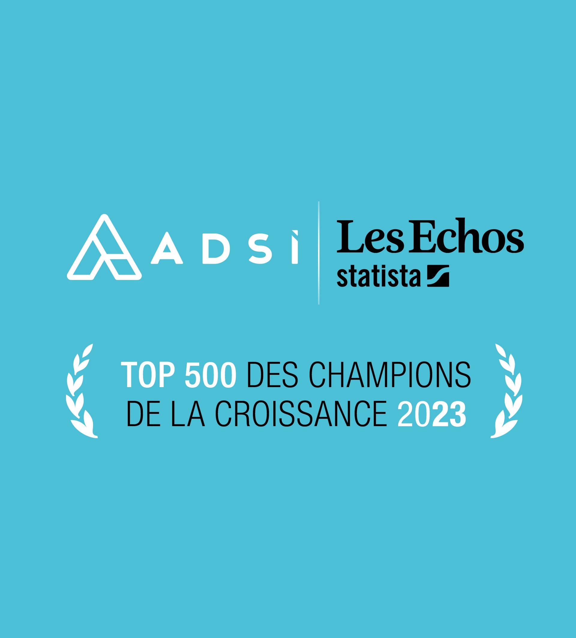 ADSI Top 500 Les Echos Champions de la Croissance